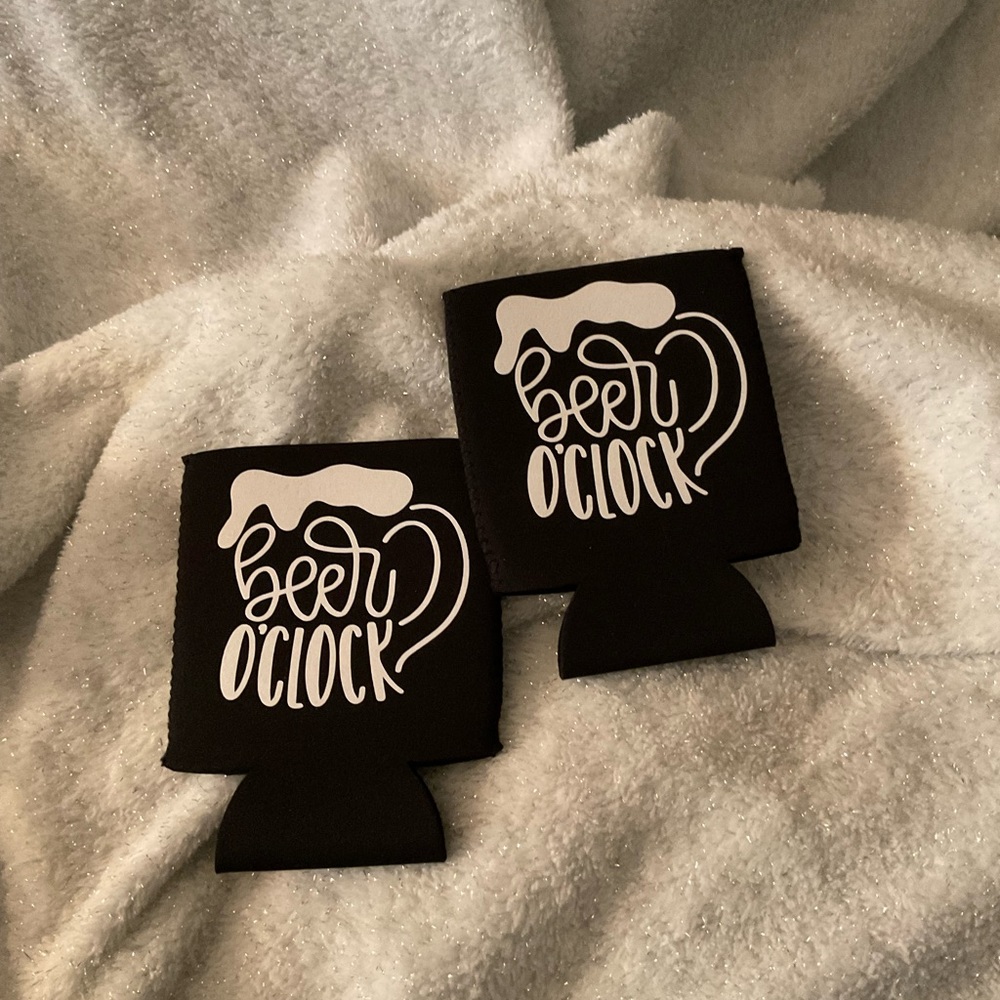 Beer O’Clock Can Coozie